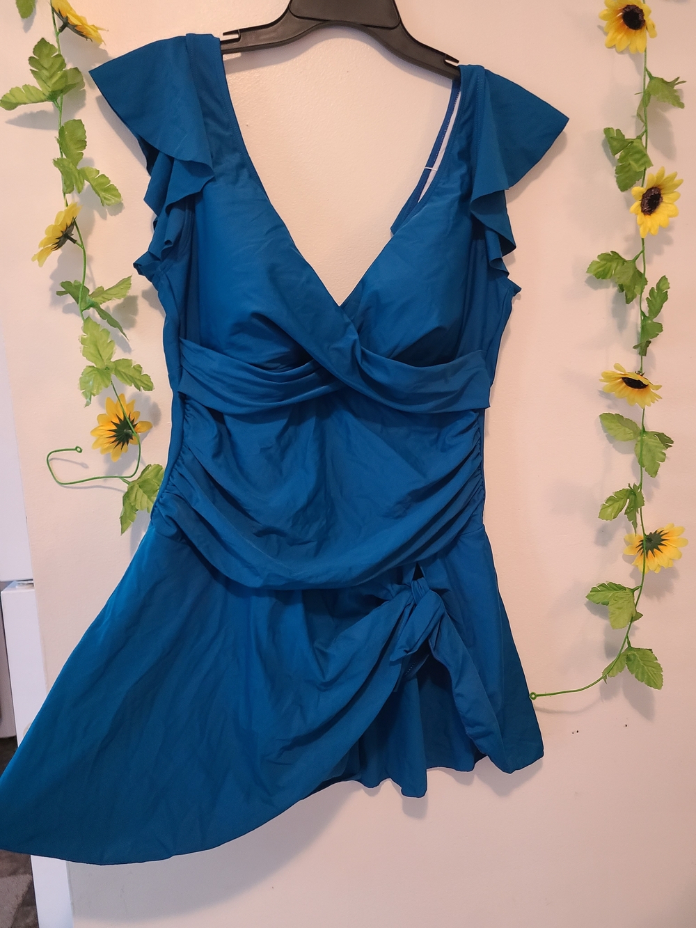 Nwt Womens XL One Piece Swimdress Swimsuit